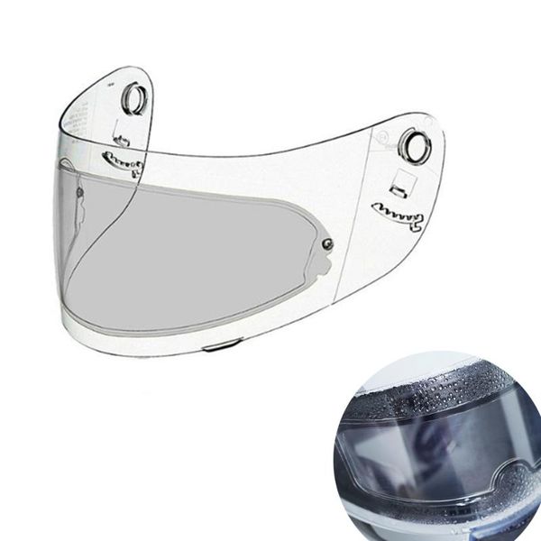 

motorcycle helmets 2 pcs helmet film anti-fog+rainproof clear patch waterproof for k4 ax8 hjc hd mt ls2 visor