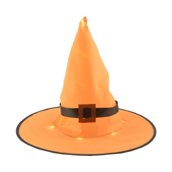 

party masks halloween pointy hat witch costume accessories masquerade hats wizard ribbon fancy witches led decor dress glowing a8h2
