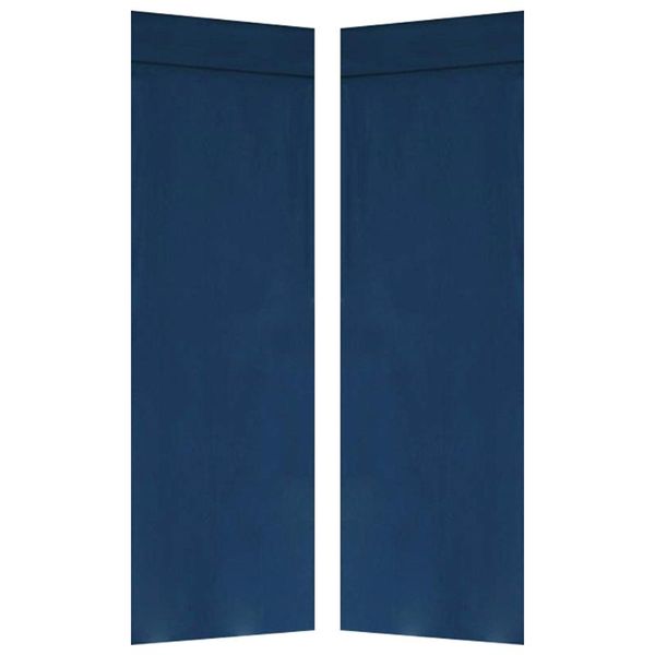 

2pcs decorative blinds french home kitchen panel blackout drapes magic sticker shading window privacy protection door curtain &