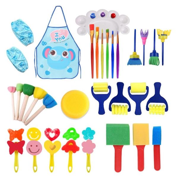 

paint set for kids 32 piece sets, painting supplies drawing, k92c gift sets