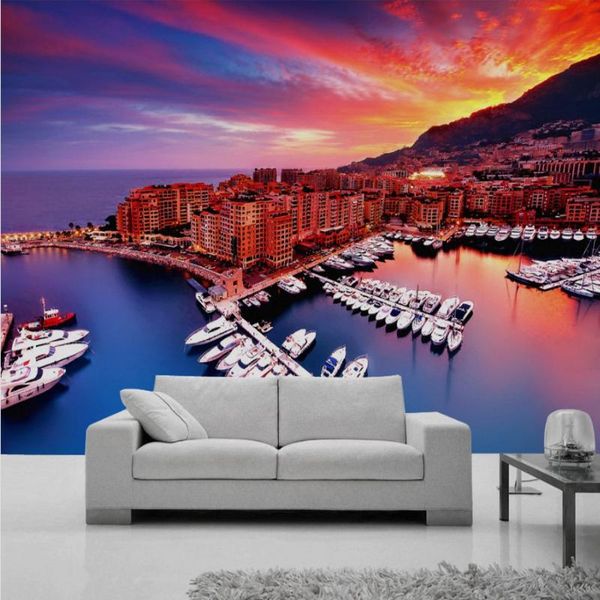 

wallpapers drop custom 3d wallpaper mural modern landscape background wall painting luxury