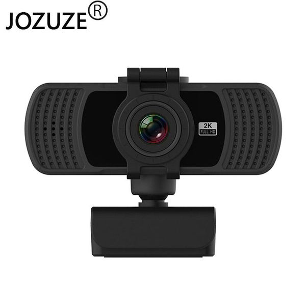 

mini cameras tannccc 2k video calling conference work webcam hd computer pc webcamera with microphone rotatable for live broadcast