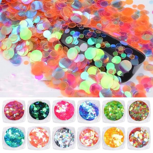 

nail art decoration sequins mini round thin paillette glitter sparkly sequin decorative 2/3/5mm 30p12281, Silver;gold