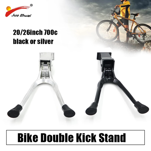 

car & truck racks bicycle stand bike double kick leg 20" 26" 700c parking rack bisiklet aksesuar mtb road support
