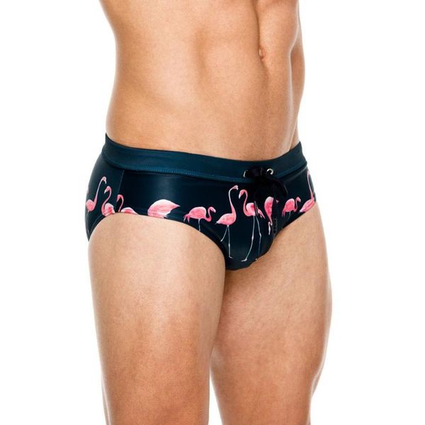 

men's swimwear embarrassment bikini bottoms summer swimming shorts trunks gay panties swimsuit with push pad