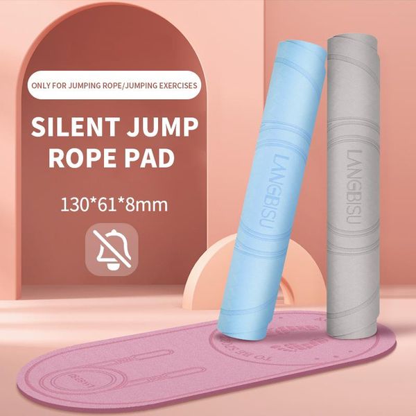 

yoga mats tpe silent jump rope mat exercise cushioning mute sound insulation and absorption high density board anti-noice