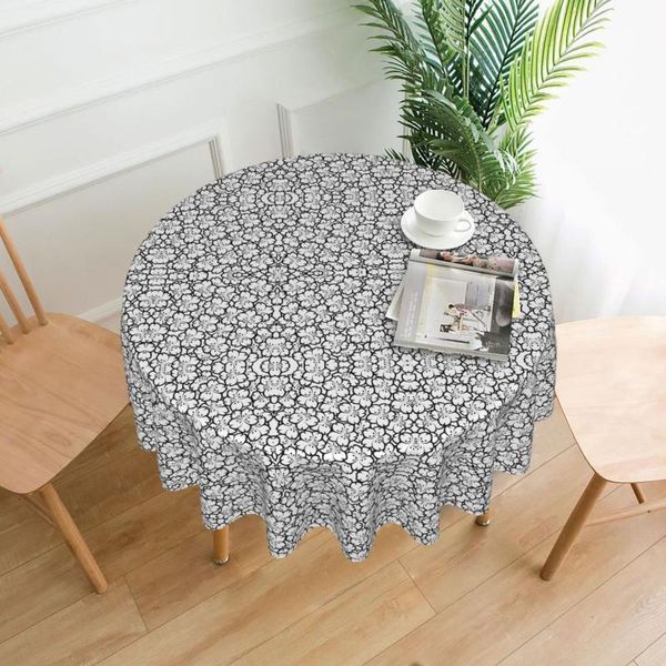 

round table cloth coffee cafe can be washed to protect and decorate your dining