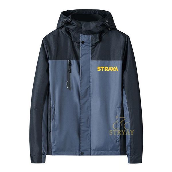 

racing jackets waterproof men's windbreaker strava cycling mtb clothing for men hooded motocross riding, Black;red