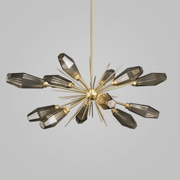 

pendant lamps modern light luxury creative dining room glass american model living bedroom artistic personality chandelier wf1107