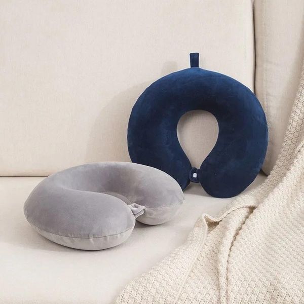 

pillow 2021 hight quaily u-shaped memory foam neck travel sleeping artifact