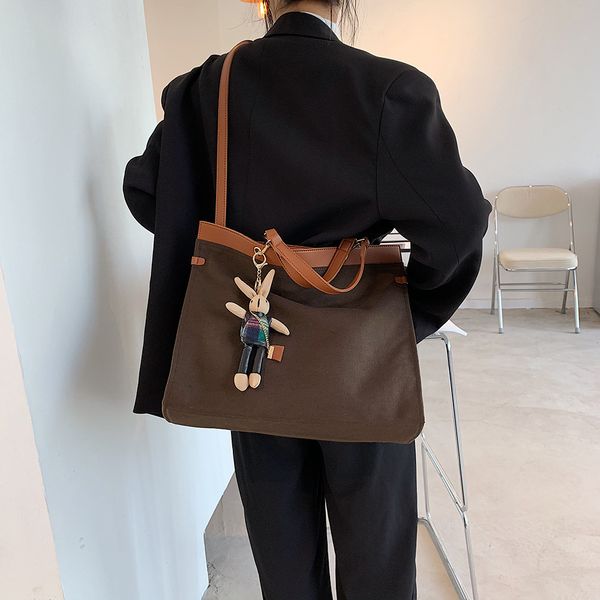 

bag womens bag new 2021 crossbody single shoulder canvas bag japanese style large capacity totes student ins handbag