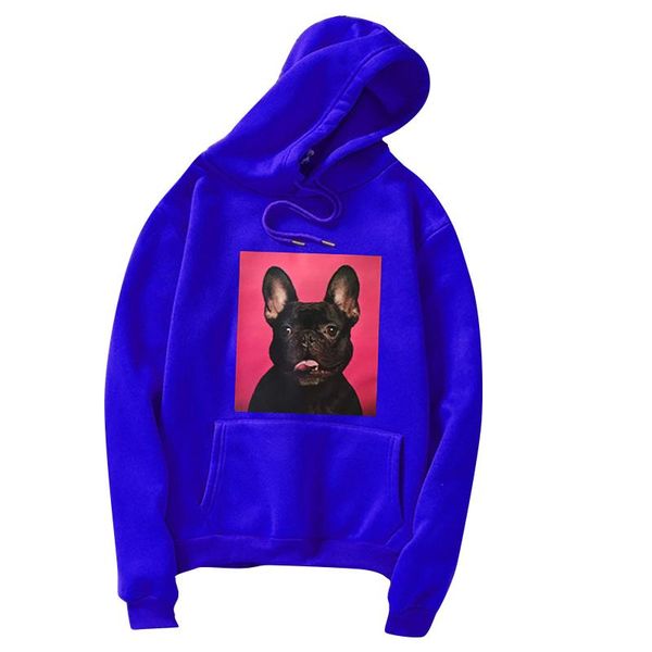 

women's hoodies & sweatshirts autumn winter cute dogs print harajuku couple anime pullover casual long sleeve pocket #fs, Black