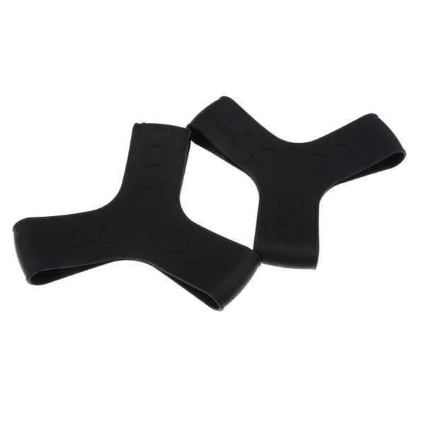 

fins & gloves 2pcs rubber fin keepers holder scuba diving equip snorkeling accessory black
