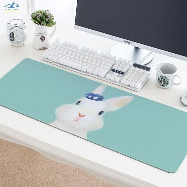 

mouse pads & wrist rests [hfsecurity] 300 * 780mm large size cute pets big mousepad waterproof anti-slip office mat custom gaming pad