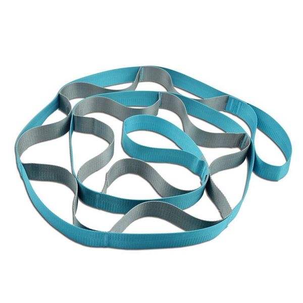 

yoga stripes -yoga strap multi-loop stretch perfect exercise band pilates dance and gymnastics