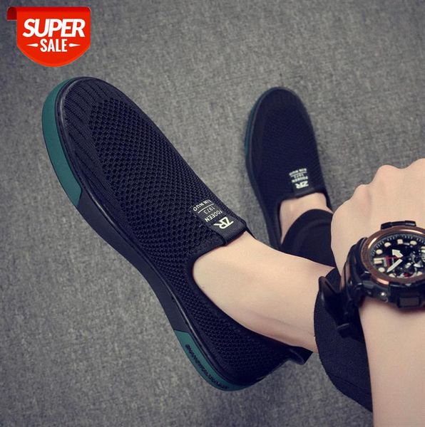 

canvas lazy all-match casual cloth shoes one-step men's sneakers breathable #1y1d