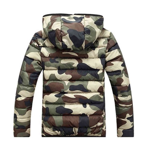 

fall-2016 new fashion winter&autumn warm camouflage men overcoat parka casual ets down coats, Black