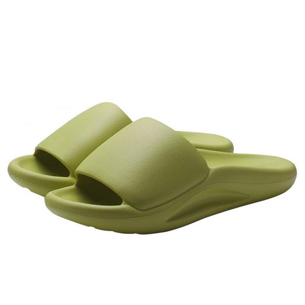 

women's home slippers pure color platform summer indoor fashion couple non slip slipper female outdoor bath, Black