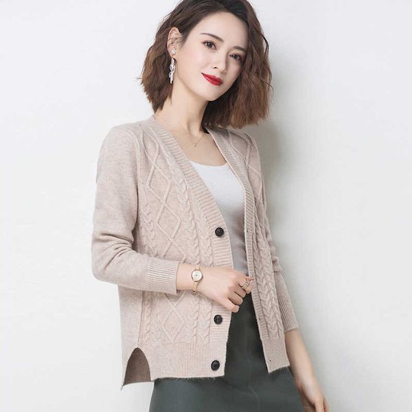 

women's sweaters cardigan spring autumn long sleeve single breasted v neck ladies casual knitted wear for female u6rz, White;black