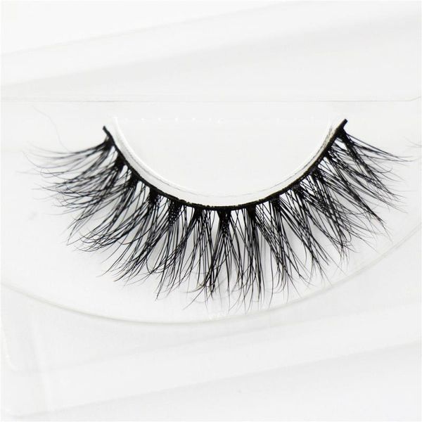 

mink lashes 3d false eyelashes long lasting natural & lightweight 1 pair glitter packaging a031