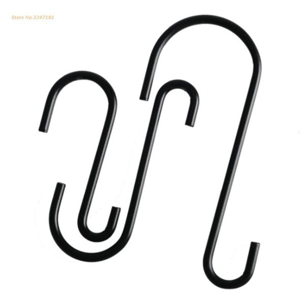 

hooks & rails b0kc 10pcs s hanging hook heavy duty hangers for clothes pans plants