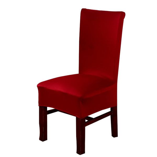 

chair covers solid color spandex white elastic colorful printing for chairs wedding dinner el61