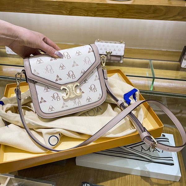 

hbp 2021 new fashion one shoulder women's bag light luxury niche design
