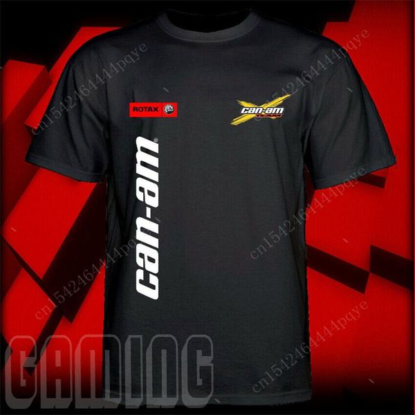 

men's t-shirts can-am brand t-shirt anime cotton oversize t shirt casual graphic tshirt harajuku round neck short sleeve, White;black