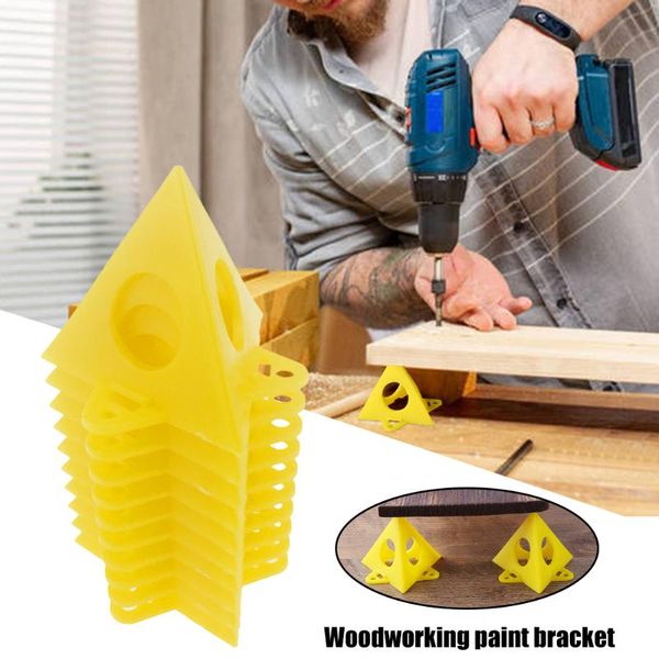 

professional hand tool sets 10/20pcs pyramid stands set triangle paint pads feet for woodworking carpenter accessories