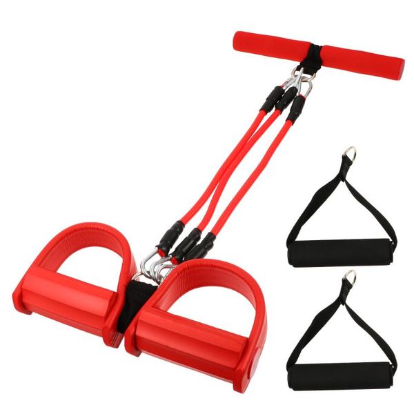 

resistance bands 1 set of pedaled type rope training sit-up pulling for home