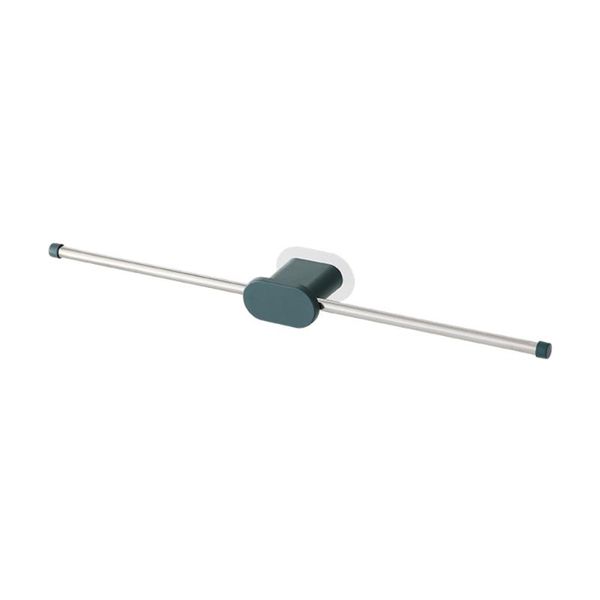 

hooks & rails 1pc drilling towel rack bathroom wall holder simple storage