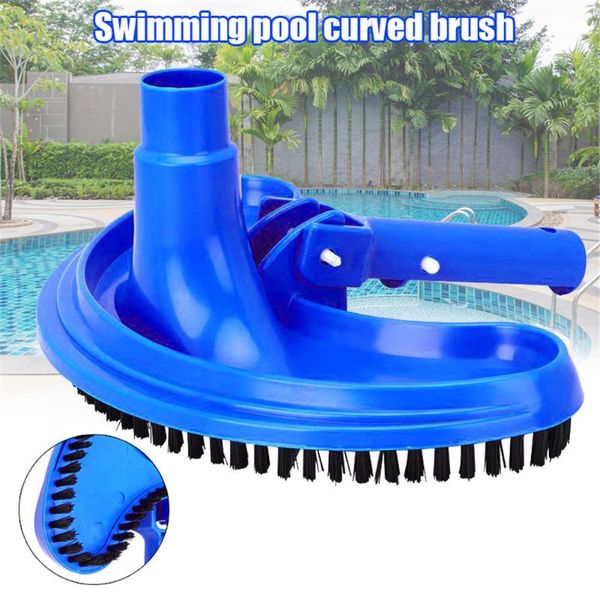 

pool & accessories vacuum head brush cleaner suction half moon flexible swimming cleaning tool curved ha