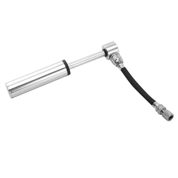 

bike pumps mini portable pump aluminum alloy bicycle tire air inflator for mountain basketball football
