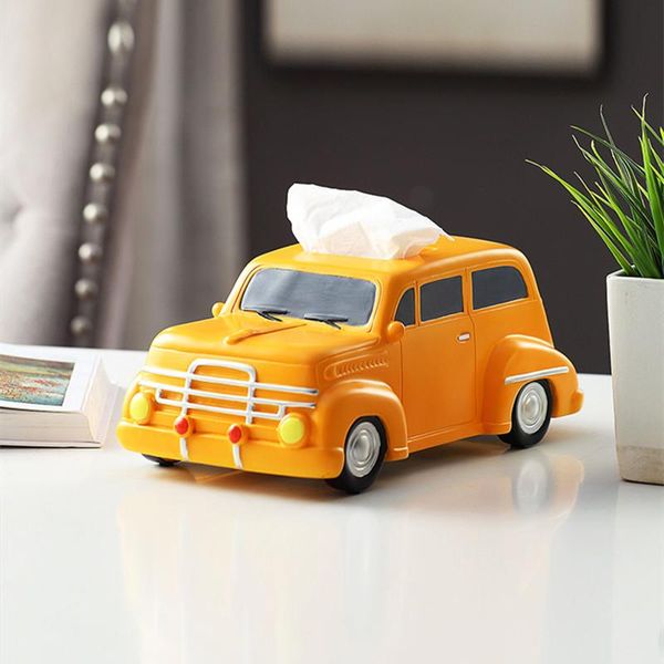 

tissue boxes & napkins box holder container napkin case for office home decoration paper organizer dispenser storage rack with mobile phone