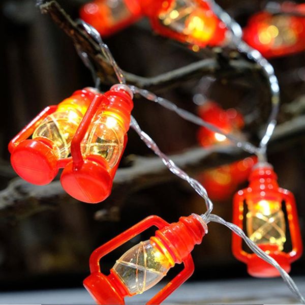 

party decoration 2021 led water oil lamp string lights vintage retro style christmas fairy garden holiday wedding
