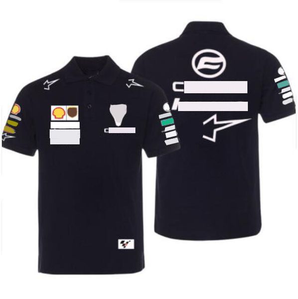 

2021 motorcycle championship casual lapel polo shirt short sleeve t-shirt