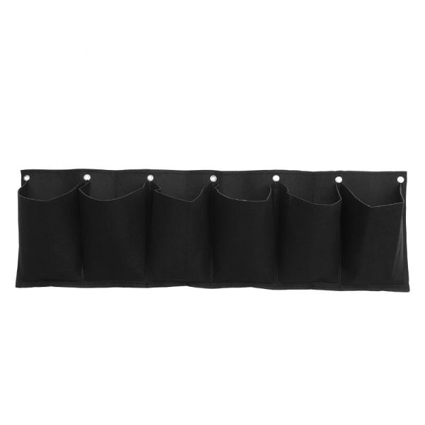 

planters & pots 1 pc multi-pocket planting pouch vertical bag wall hanging