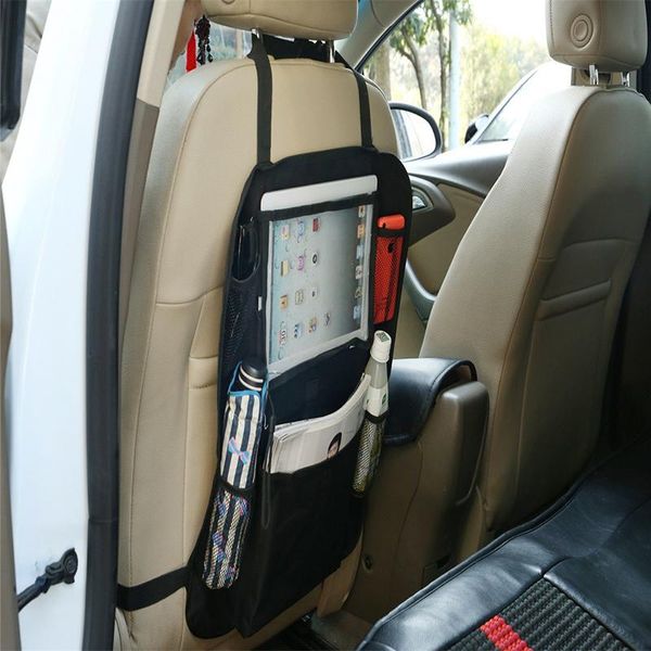 

car organizer black seat chair back storage bags multifunction debris bag large capacity practical sundries