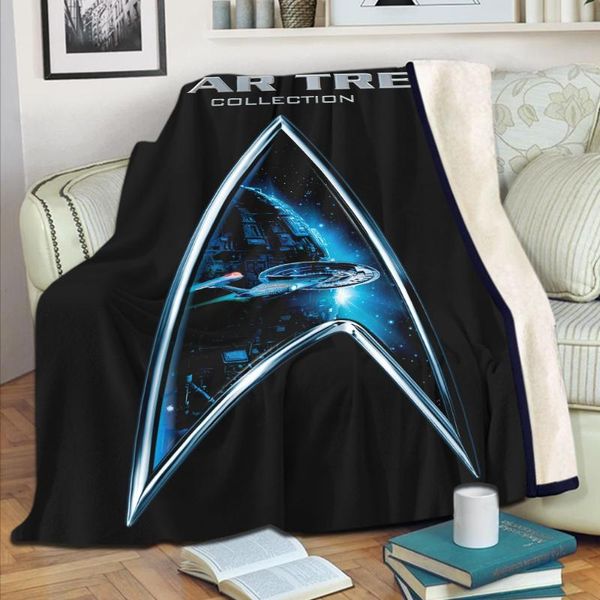 

blankets star trek blanket flannel warm soft plush on the sofa bed suitable for air conditioning