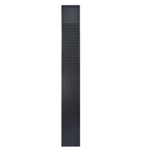 

mats & pads sfvefvd rubber black bar service spill mat rectangle runner glass drip tray beer drink rail bars non-slip 4 size