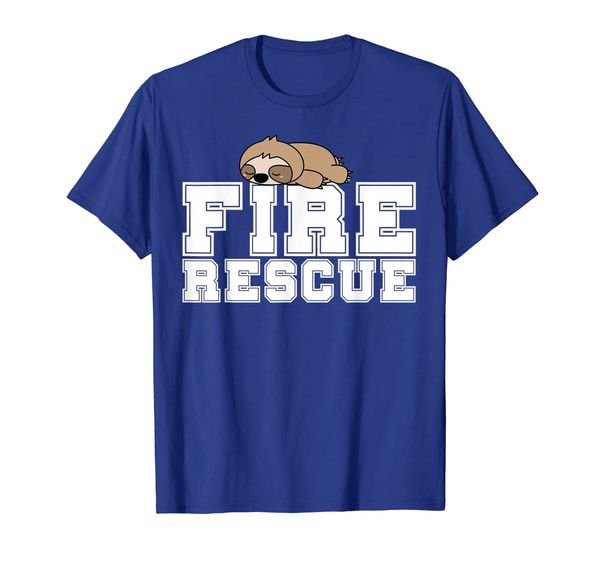 

Firefighter T-Shirt Fire Rescue Funny Sloth Gift Tee, Mainly pictures