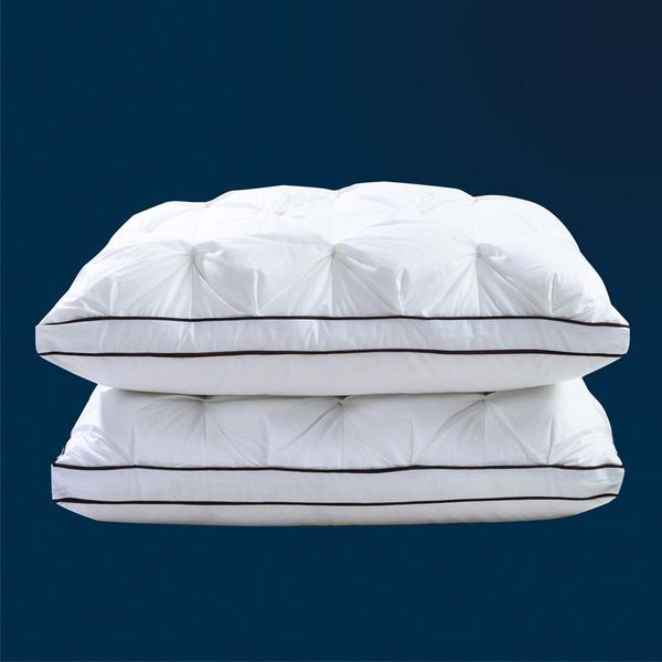 

pillow cotton feather velvet cervical bread five-star el neck high school low adult