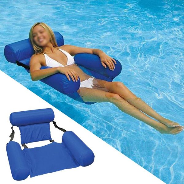 

inflatable swimming floating bed pool foam seat drifting buoyancy car organizer