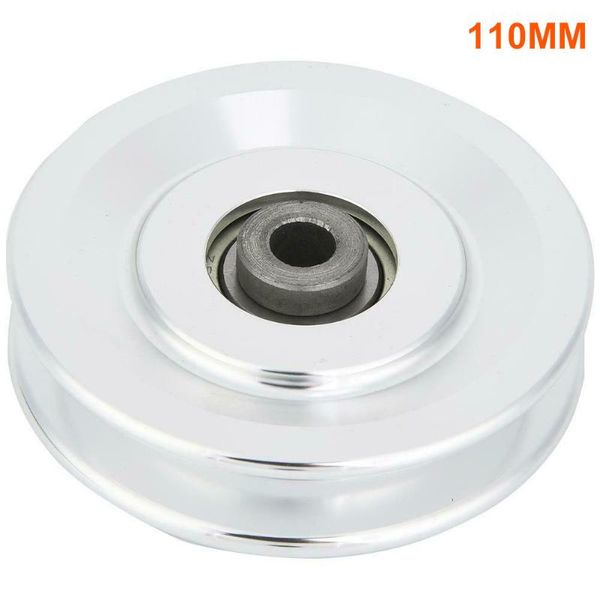 

multiple size home gym aluminium alloy hardware easy apply die casting durable replacement round practical fitness pulley wheel accessories