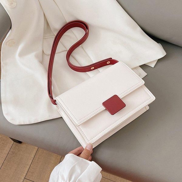 

crossbody bag for women white korean version leather messenger bags sac a main female shoulder handbags vintage cross body