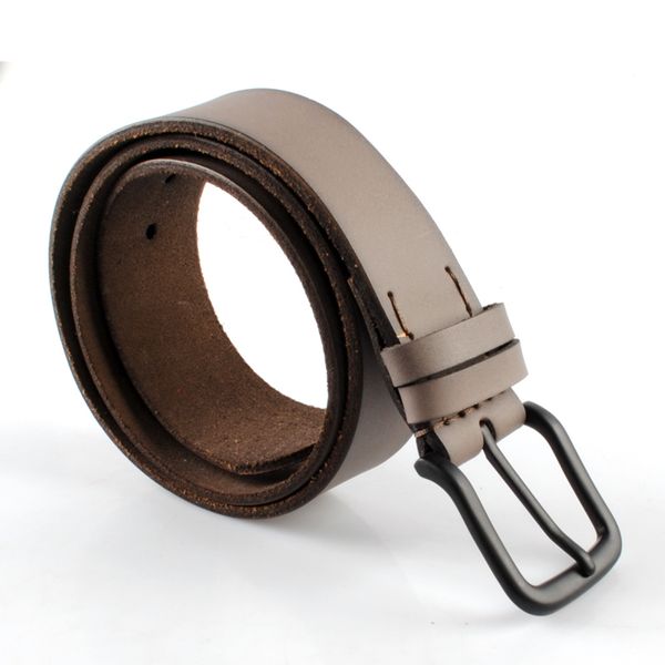 

fashion casual no-hole ladies belt korean style needle-round buckle students waistband novel leather waist for jeans, Black;brown