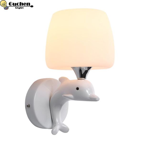 

modern glass wall sconces lights fixtures loft for home lamp lighting luminaire kids bedside bedroom kitchen light sconce