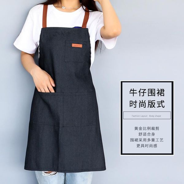 

aprons 2021 spring and autumn family apron kitchen
