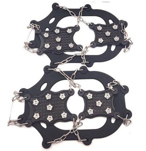 

cords, slings and webbing 40# 12-tooth mountaineering rocks climbing silicone non-slip crampons shoe cover ice snow spiked gripper shoes