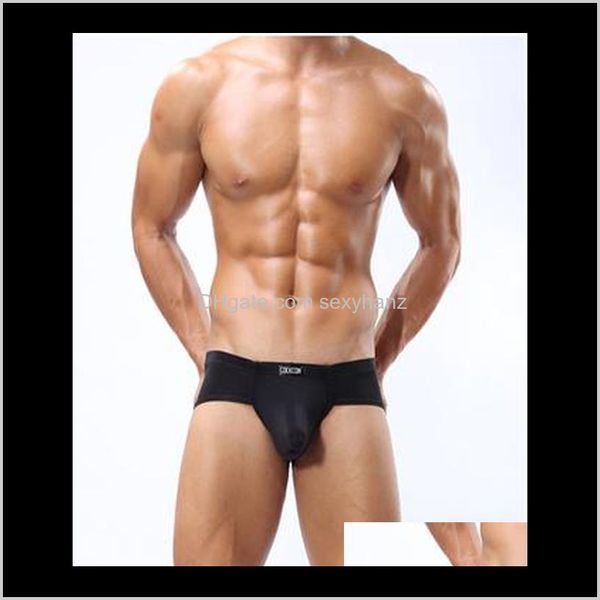

underpants mens apparel drop delivery 2021 wholesale-mens hombre seasons underwear men briefs ice silk slim male ikrz# rvvoz, Black;white